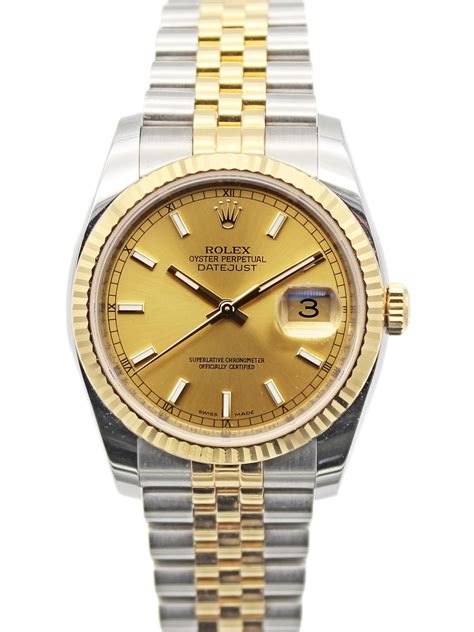 two tone Rolex datejust 36mm